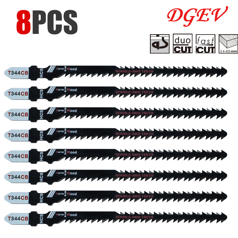 Jigger Double Sided - Double-Sided Jigsaw Blades 4/8-Pack T344Cb for