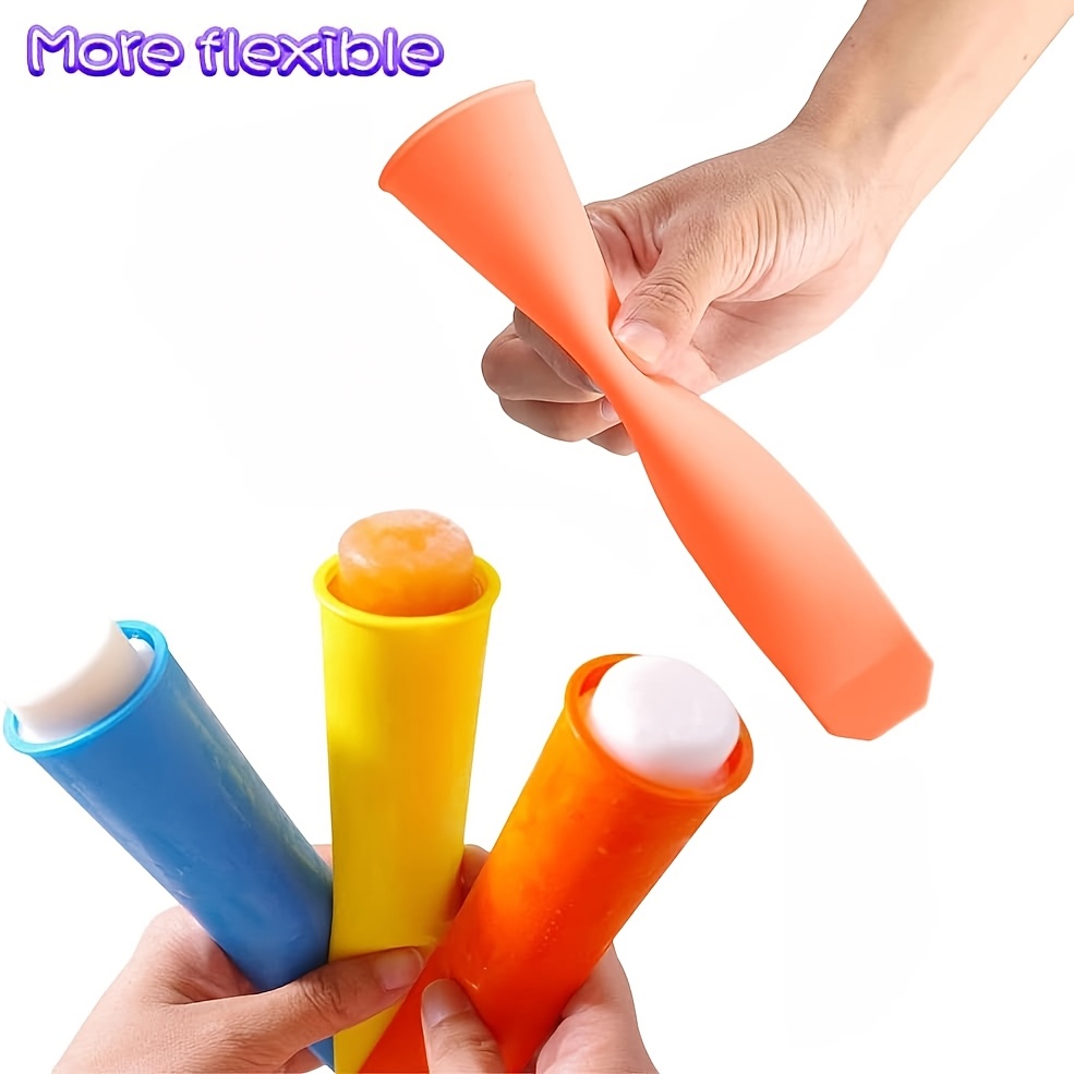 Citrus Juicer Bar - 6Pcs Reusable Silicone Popsicle Molds with