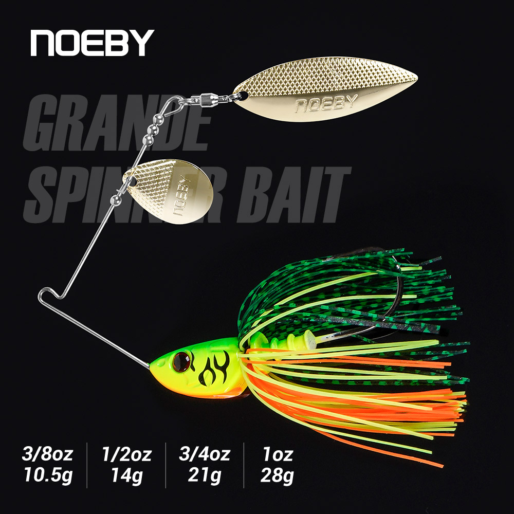 Noeby Spinnerbait 10.5g 14g 21 - Jigger Double Sided ulasan dan harga