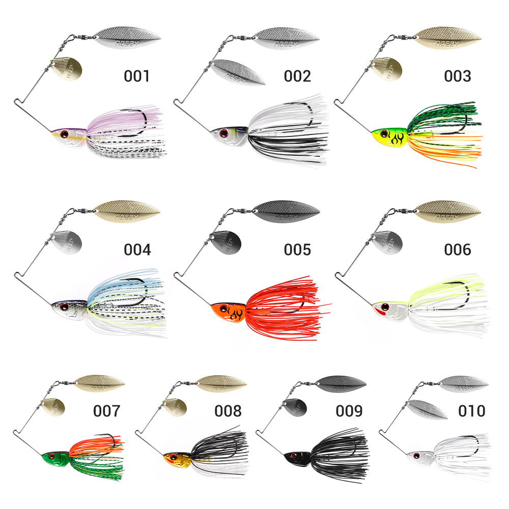 Noeby Spinnerbait 10.5g 14g 21 - Jigger Double Sided ulasan dan harga