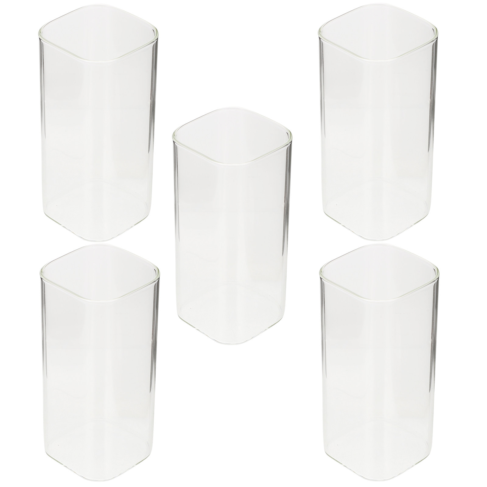 5Pcs Glass Cups Set Premium Th - Home Bar Set ulasan dan harga