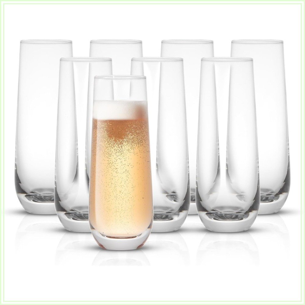 Stemless Champagne Flutes Set  - Highball Glass Set ulasan dan harga