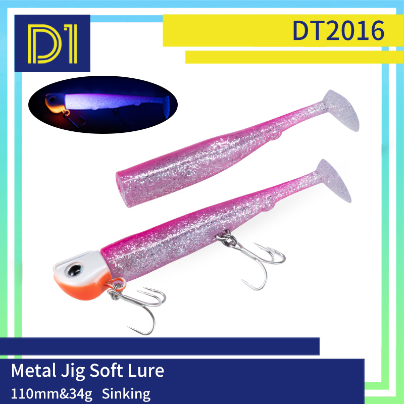 D1 110mm 34g Sinking Metal Jig - Jigger Double Sided ulasan dan harga
