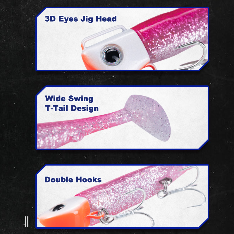D1 110mm 34g Sinking Metal Jig - Jigger Double Sided ulasan dan harga