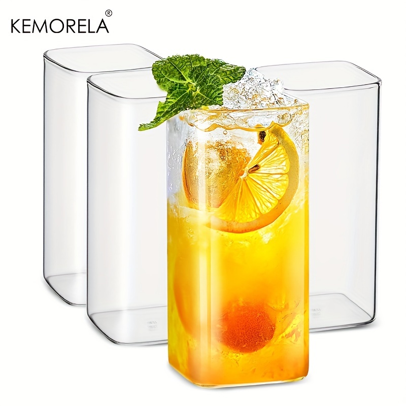 4pcs Drinking Glasses Cups 15o - Highball Glass Set ulasan dan harga
