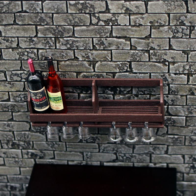 1 Set Dollhouse Simulation Wal - Home Bar Stand ulasan dan harga