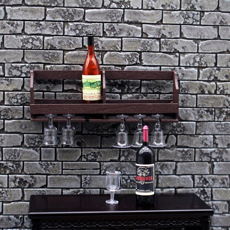 1 Set Dollhouse Simulation Wal - Home Bar Stand ulasan dan harga
