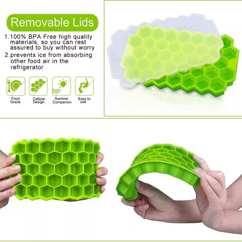 37 Grids Silicone Ice Grid Bal - Home Bar Set ulasan dan harga