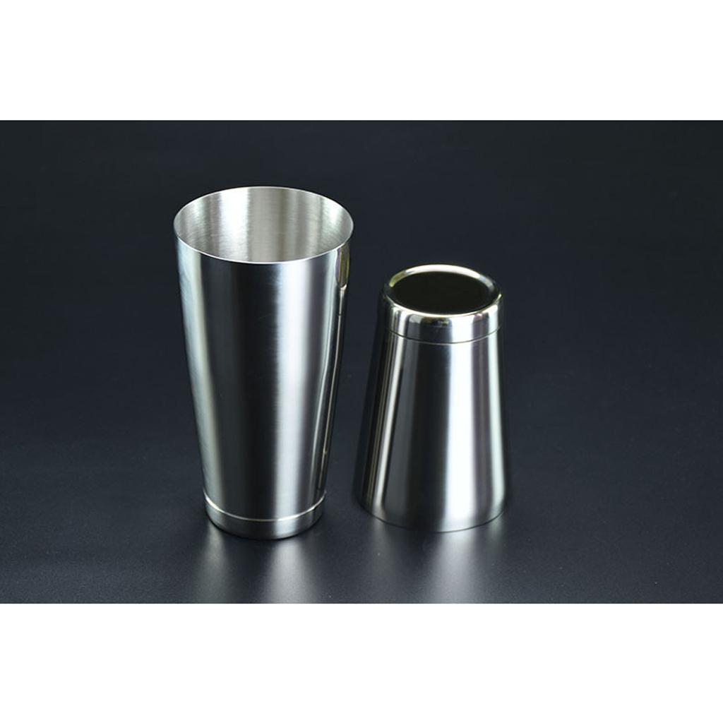 Stainless Steel Tin Bar Shaker - Boston Shaker Set ulasan dan harga