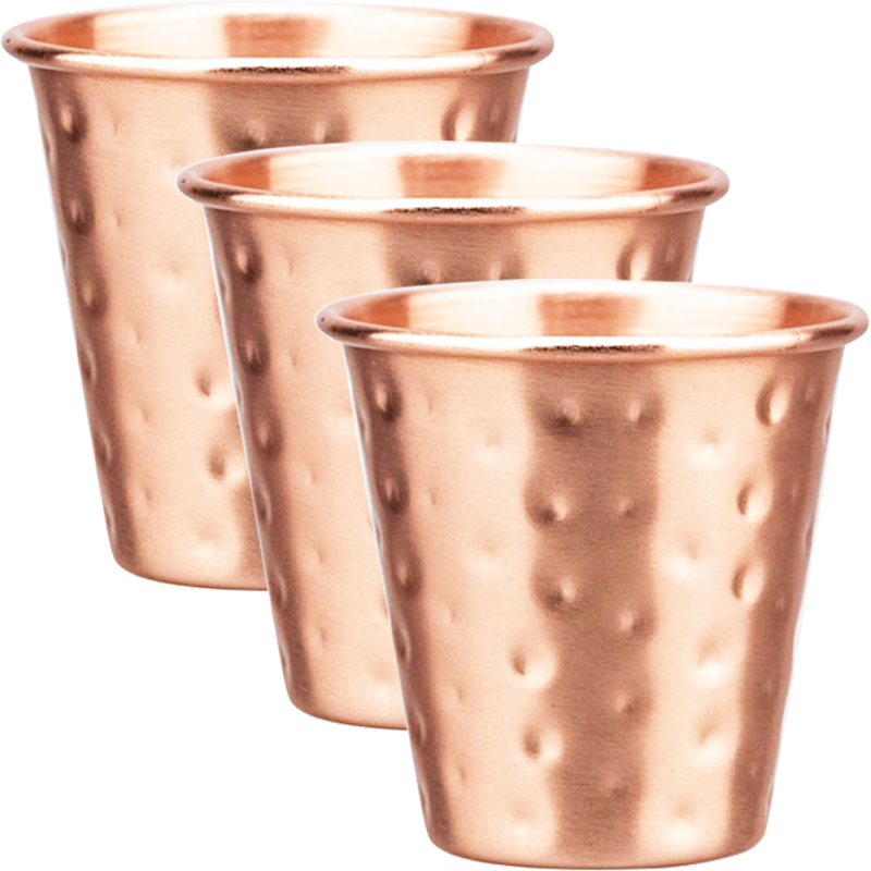 3/4Pcs New 60ml 100% Copper Cu - Mule Copper Mug ulasan dan harga