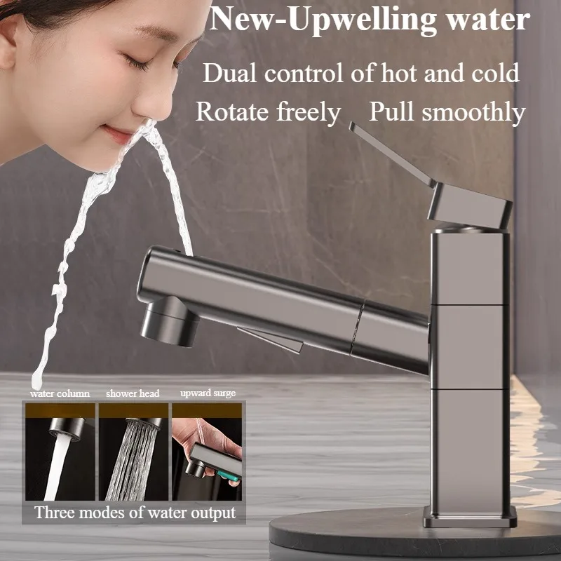 Pull Out Bathroom Faucet Hot a - Home Bar Sink ulasan dan harga