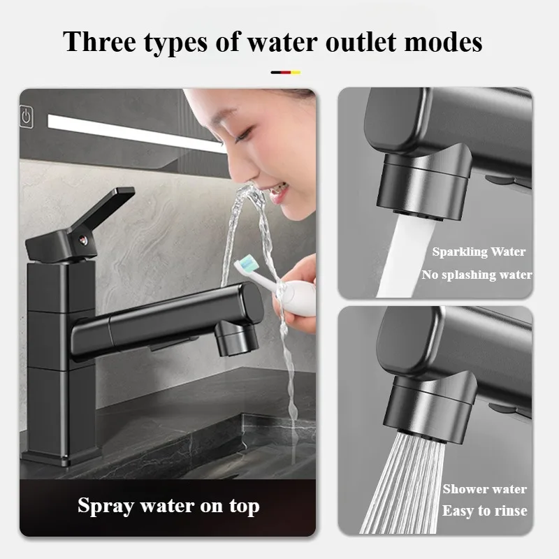 Pull Out Bathroom Faucet Hot a - Home Bar Sink ulasan dan harga