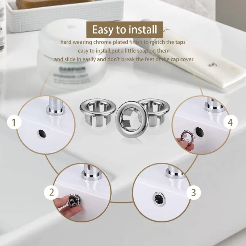4Pcs Kitchen Bathroom Basin Ci - Home Bar Sink ulasan dan harga