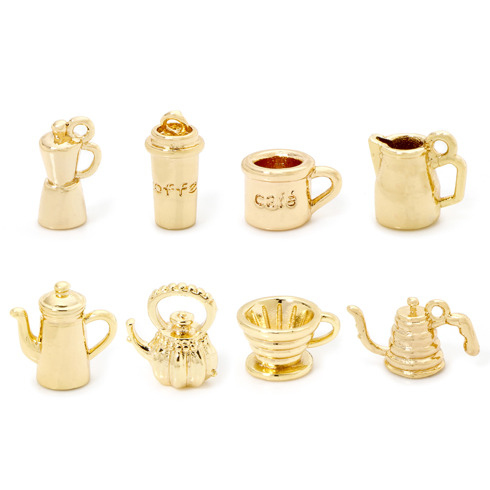 2/5 Piece Brass Charms 18k Gol - Citrus Juicer Bar ulasan dan harga