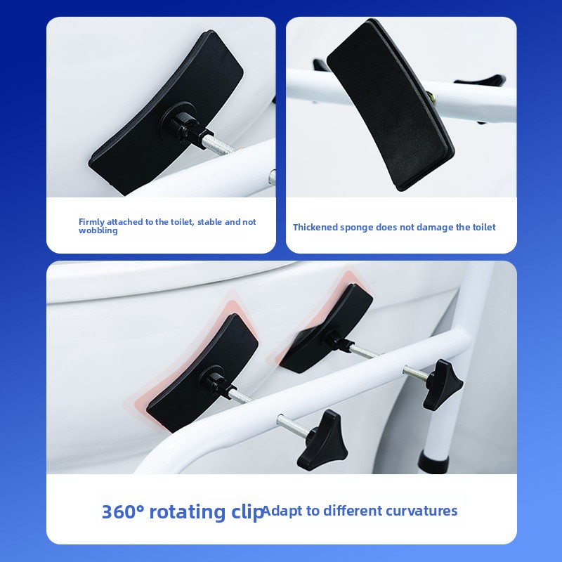 Elderly Toilet Grab Bars — Hom - Home Bar Stand ulasan dan harga