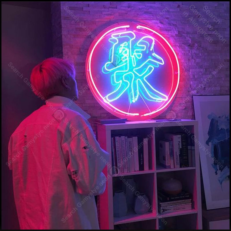 Chinese Word for Party Neon Bu - Home Bar Word ulasan dan harga