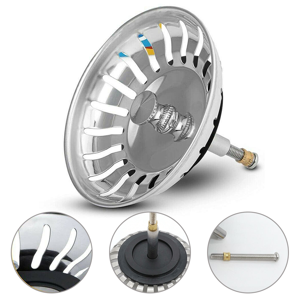 1pcs Kitchen Sink Strainer Rep - Home Bar Sink ulasan dan harga