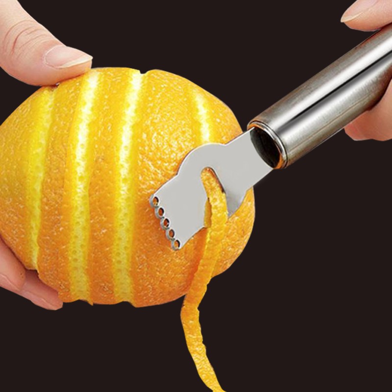 3Pcs Lemon Zester Grater Orang - Peeler Channel Knife ulasan dan harga