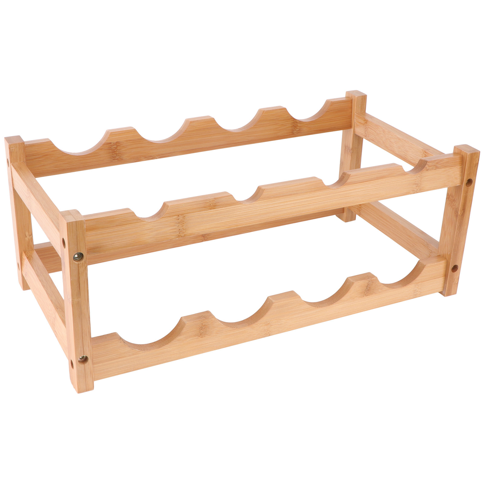 Wooden Double Layer Red Wine R - Home Bar Stand ulasan dan harga