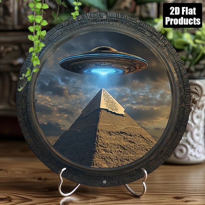 Pyramid UFO Theme Round Alumin - Home Bar And Kitchen ulasan dan harga
