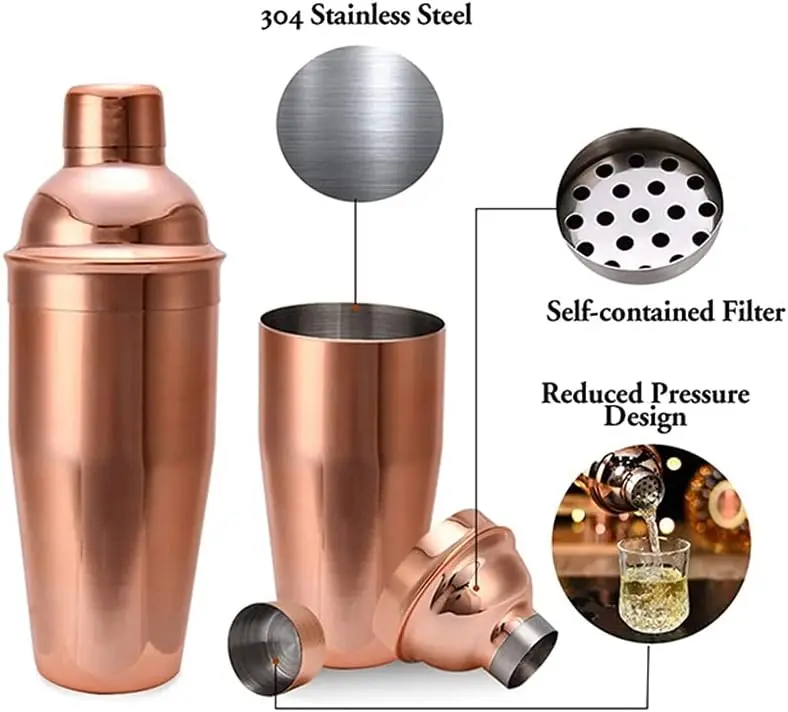 Bartender Kit 12-Piece Boston  - Boston Shaker Set ulasan dan harga