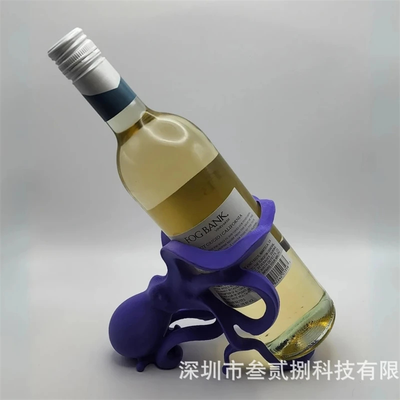 Octopus Wine Bottle Rack Table - Home Bar Stand ulasan dan harga