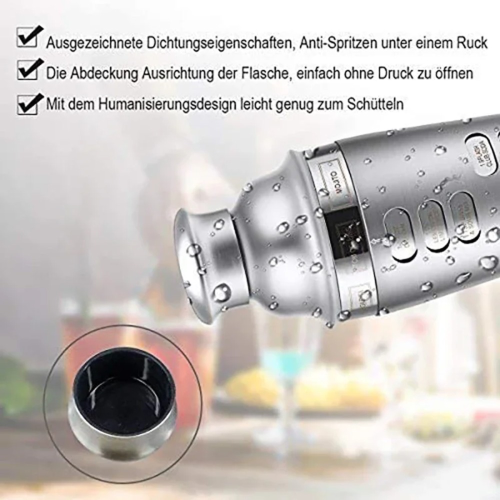 Boston Shaker Set 4 Pcs, Profe - Boston Shaker Set ulasan dan harga
