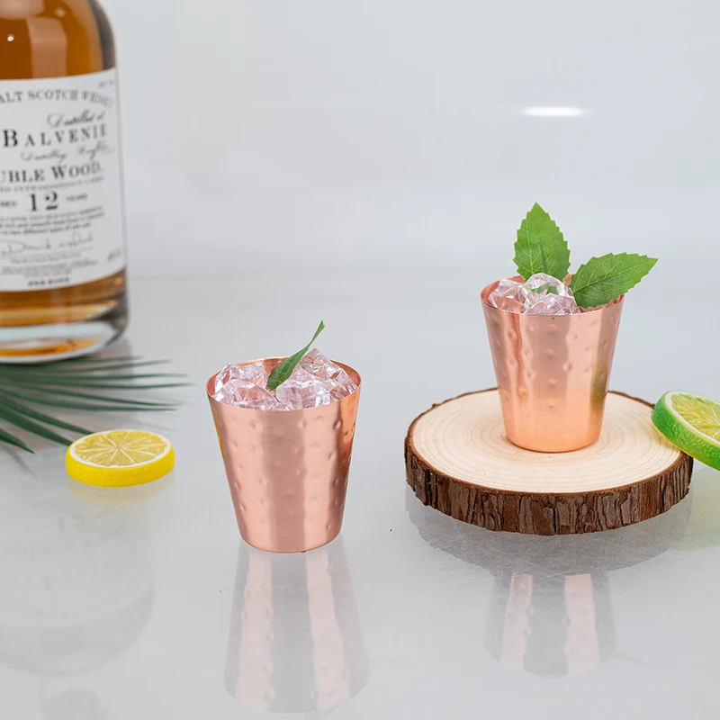 6cs 8Pcs New 100% Copper Cups  - Mule Copper Mug ulasan dan harga