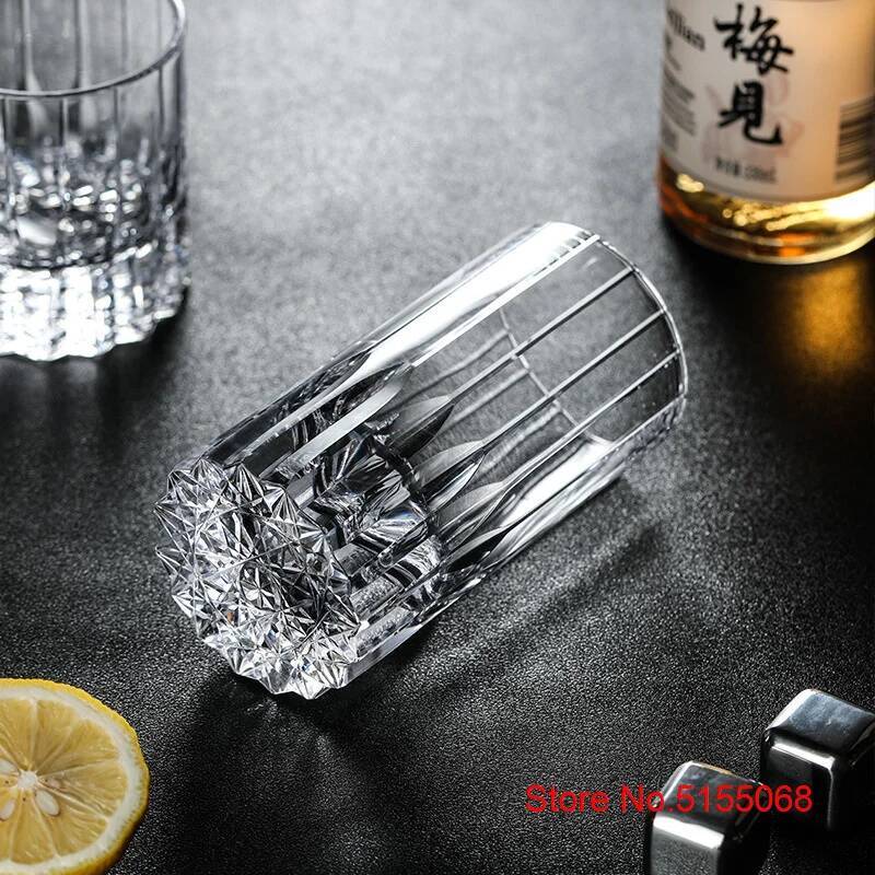 High End Edo Kiriko Crystal As - Highball Glass Set ulasan dan harga