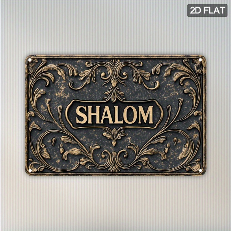 CIFBUY Vintage Shalom Aluminum - Home Bar Cafe ulasan dan harga