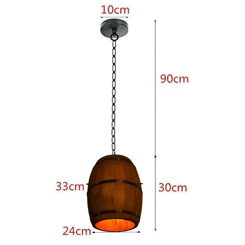 Rustic Lamp Vintage Chandelier - Home Bar Cafe ulasan dan harga