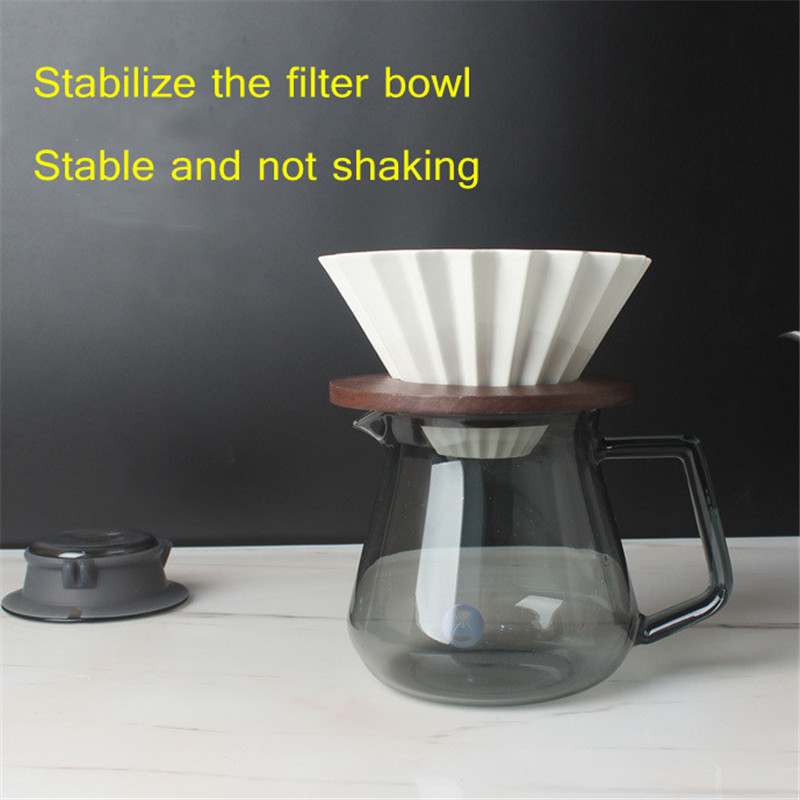 Wooden Pour Over Coffee Filter - Home Bar Stand ulasan dan harga