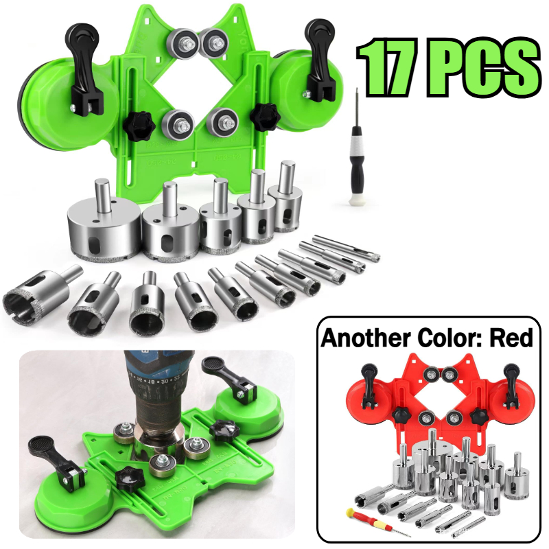 17Pcs Diamond Tile Drill Bits  - Jigger Double Sided ulasan dan harga