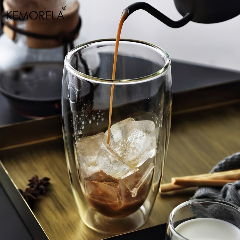 1PCS Heat-Resistant Double Wal - Highball Glass Set ulasan dan harga
