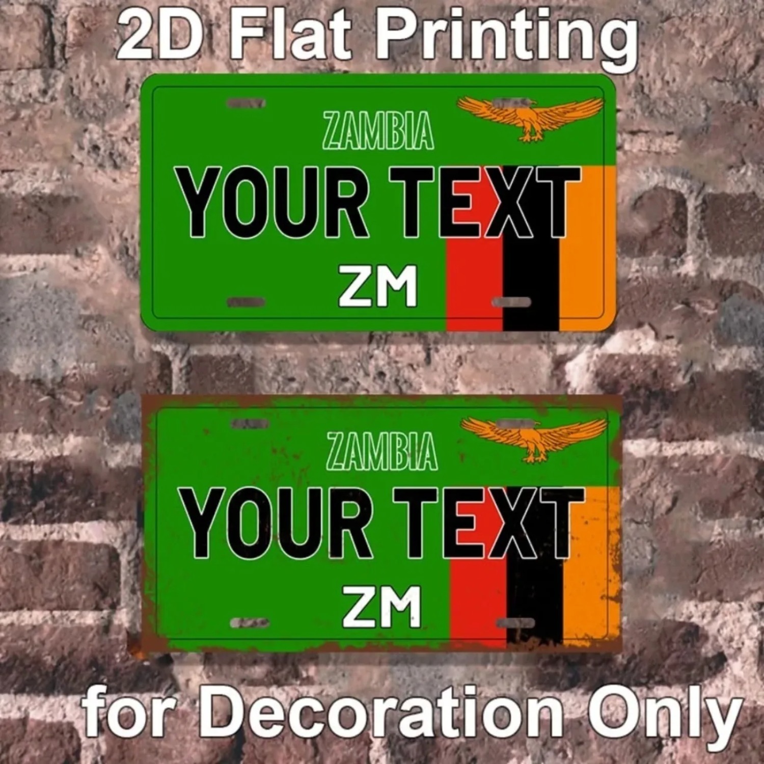 Custom Personalized Zambia Alu - Home Bar Signs ulasan dan harga